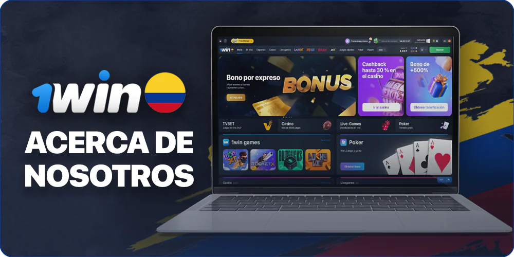 Acerca de la casa de apuestas y casino 1win en Colombia