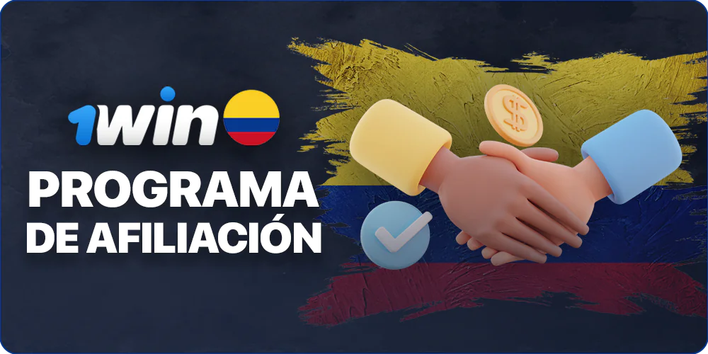 Programa de afiliación en 1Win Colombia